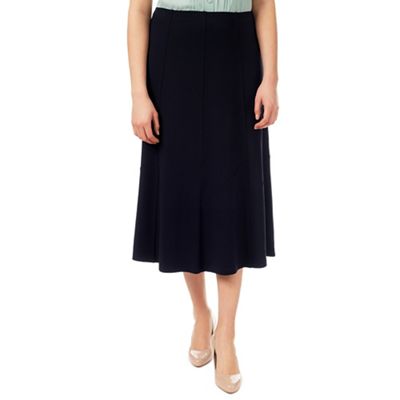 Crepe Texture Jersey Skirt